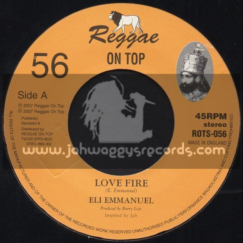 Reggae On Top-7"-Love Fire / Eli Emmanuel
