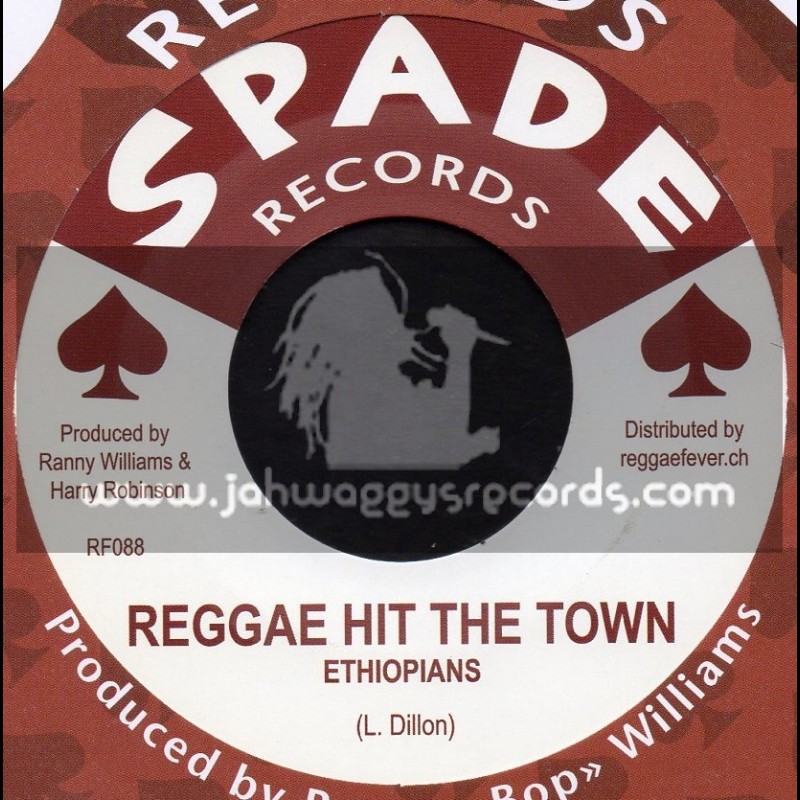 Spade Records-7"-Reggae Hit The Town / Ethiopians + This Life Makes Me Wonder / Deroy Wilson