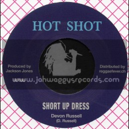 Hot Shot-7"-Short Up Dress / Devon Russell + Sea Wave / Bobby Kalphat & Hippy Boys