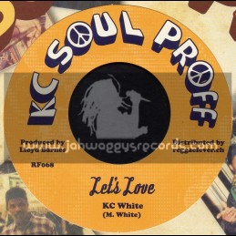 Kc Soul Proff-7"-Lets Love / Kc White - Wackies