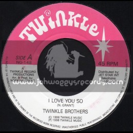 Twinkle-7"-I Love You So / Twinkle Brothers