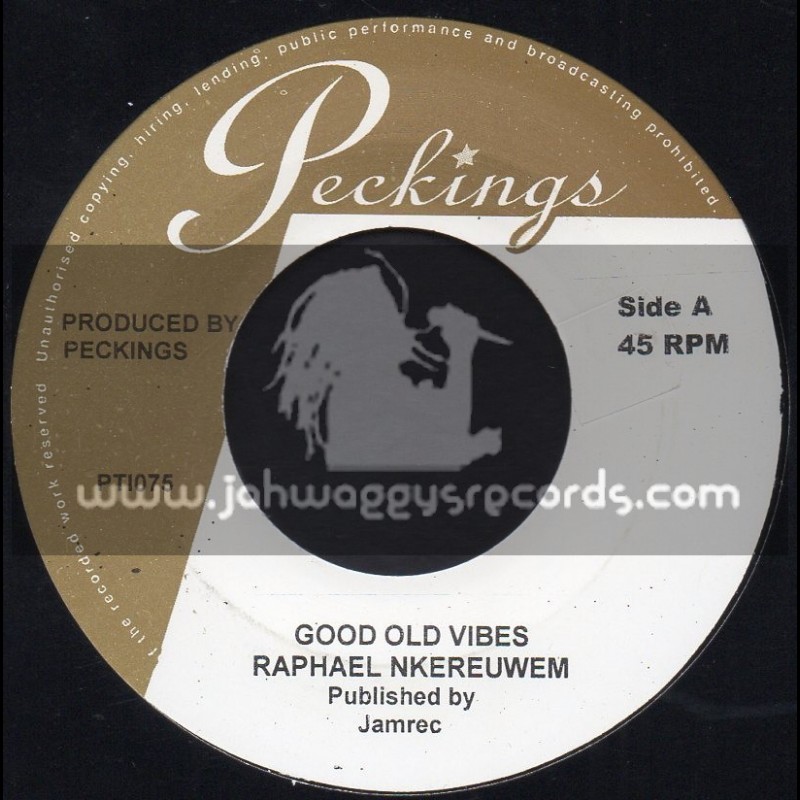 Peckings-7"-Good Old Vibes / Raphael Nkereuwem + English / Chris Ellis