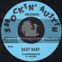 Shockin Austin Records-7"-Baby Baby / Clarendonians + Hold Your Love / Ewan McDermott