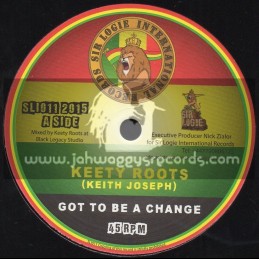 Sir Logie International Records-7"-Got To Be A Change / Keety Roots