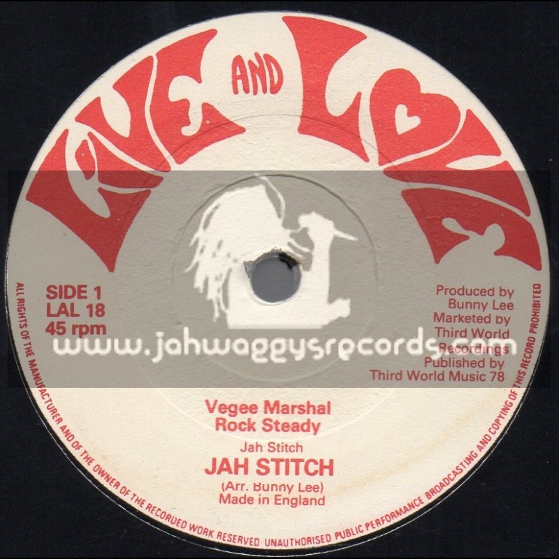 Live And Love-7"-Veggie Marshal Rock Steady / Jah Stitch