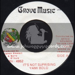 Grove Music-7"-Its Not Surprising / Yami Bolo