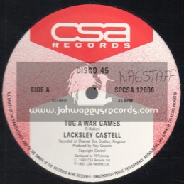 CSA Records-12"-Tug A War Games / Lacksley Catsell + Rise In The Morning / Earl Sixteen