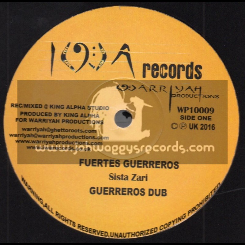 I W A Records-10"-Fuertes Guerreros / Sista Zari + Freedom Fighters / Iwarriyah
