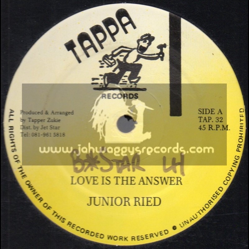 Tappa-12"-Love Is The Answer / Junior Reid