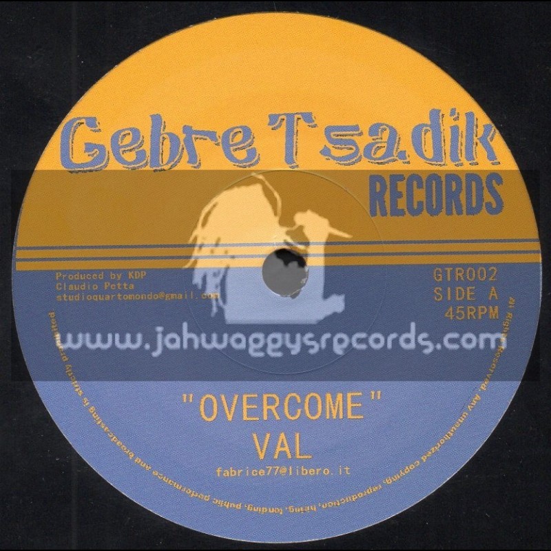Gebre Tsadik Records-7"-Overcome / Val + Ottering Speach / Mc Trooper