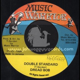 Music Warrior-7"-Double Standard / Dread Bob
