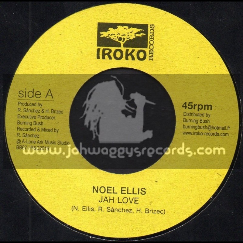 Iroko Records-7"-Jah Love / Noel Ellis