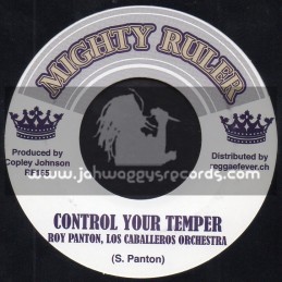 Mighty Ruler-7"-Control Your Temper,Roy Panton & Los Caballeros Orchestra+Make Yourself Comfortable/Los Caballeros Orchestra