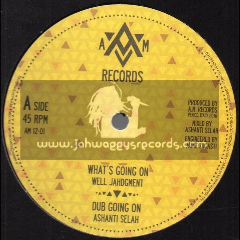 A M Records-12"-Whats Going On / Well Jahdgment + Willie Lynch / Donovan Kingjay