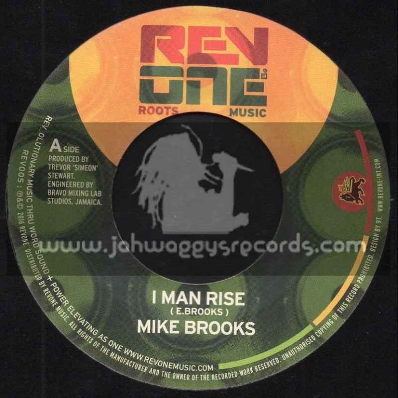 Rev One Music-7"-I Man Rise / Mike Brooks