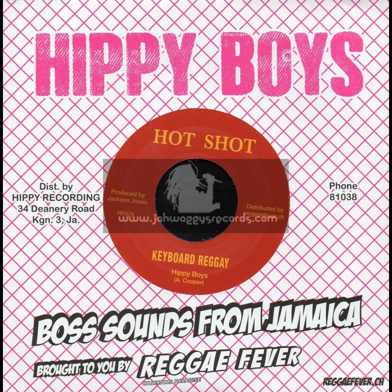 Hot Shot-7"-Drumbago / Sam Sham + Keyboard Reggay / Hippy Boys