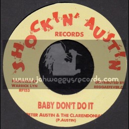 Shockin Austin Records-7"-Lick It Back Festival + Baby Dont Go / Peter Austin And The Clarendonians