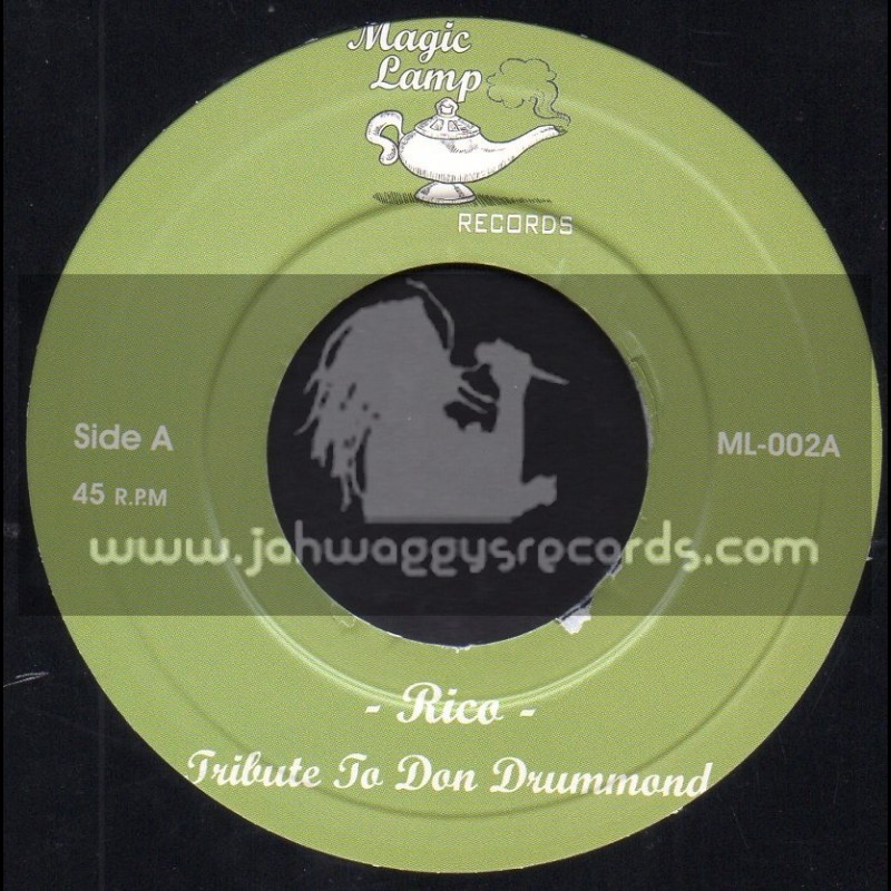 Magic Lamp Records-7"-Tribute To Don Drummond / Rico + Drop Pan / Crystalites