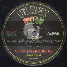 Black Dub-7"-Cops And Robbers / Jesse Royal + Freedom Fighters / Kristine Alicia