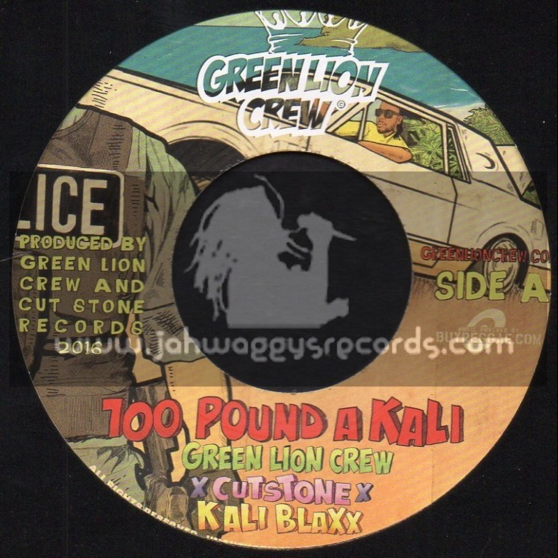 Green Lion Crew-7"-100 Pound A Kali / Cutsone - Kali Blaxx
