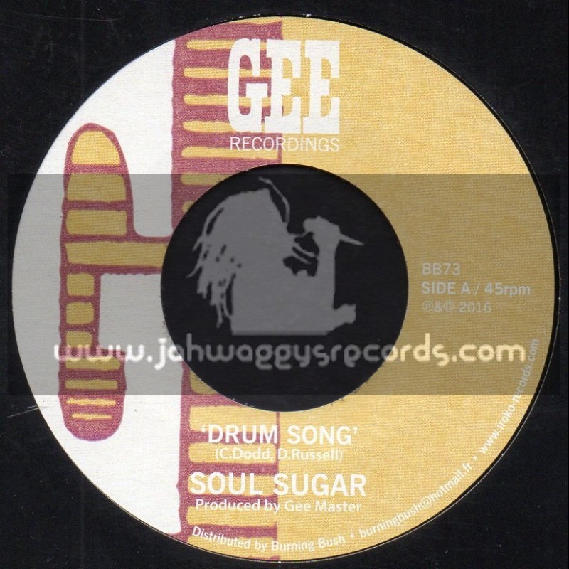 Gee Recordings-7"-Drum Song / Soul Sugar