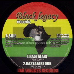 BLACK LEGACY RECORDS-10"-RASTAFARI - PRINCE ALLAH (KEETY ROOTS)