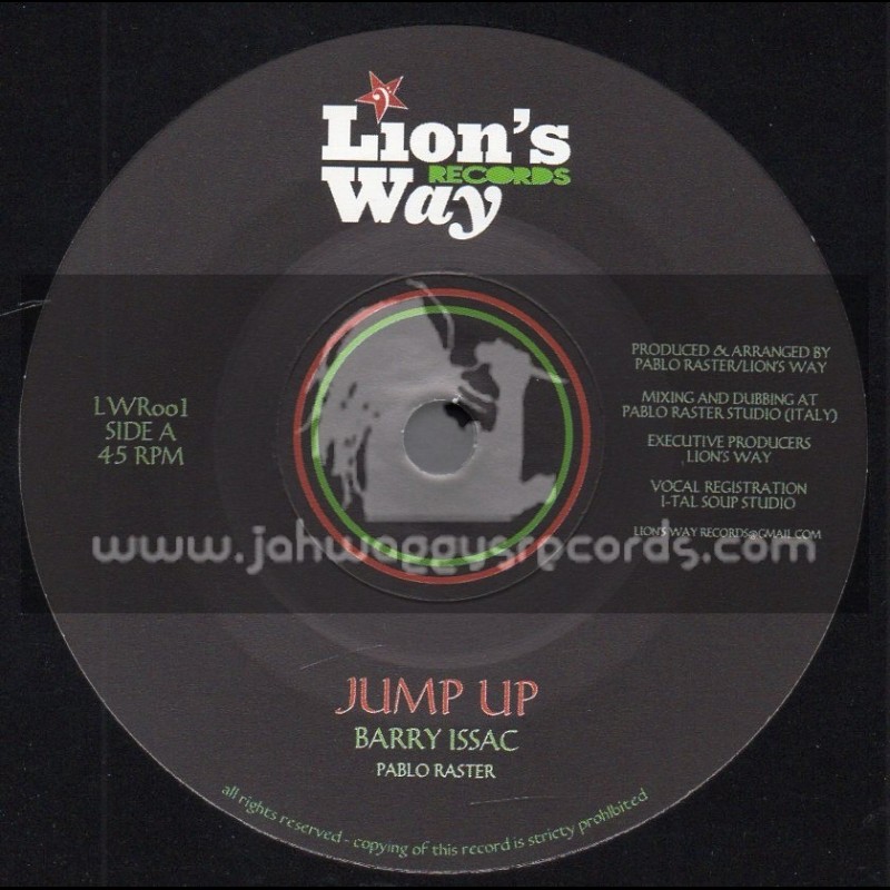 Lions Way Records-7"-Jump Up / Barry Issac