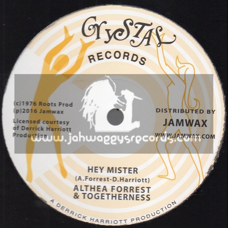 Crystal Records-7"-Hey Mister / Althea Forrest & Togetherness