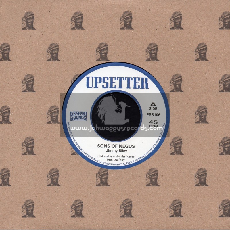 Upsetter-Pressure Sound-7"-Sons Of Negus / Jimmy Riley