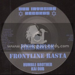 Dub Invasion Records-7"-Frontline Rasta / Fikir Amlak - Humble Brother Meets Kai Dub