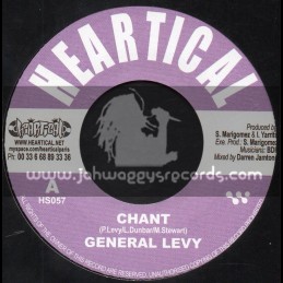 Heartical Records-7"-Chant / General Levy + Meldica Knowledge / BDF And Sly Dunbar
