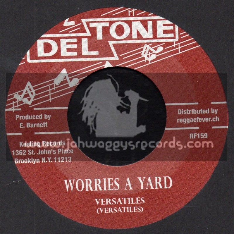 Deltone-7"-Worries A Yard / Versatiles + Yield Not To Temptation / Milton Booth