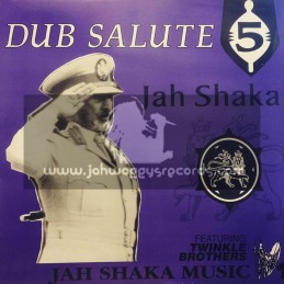 Jah Shaka Music-LP-Dub Salute 5 Featuring The Twinkle Brothers