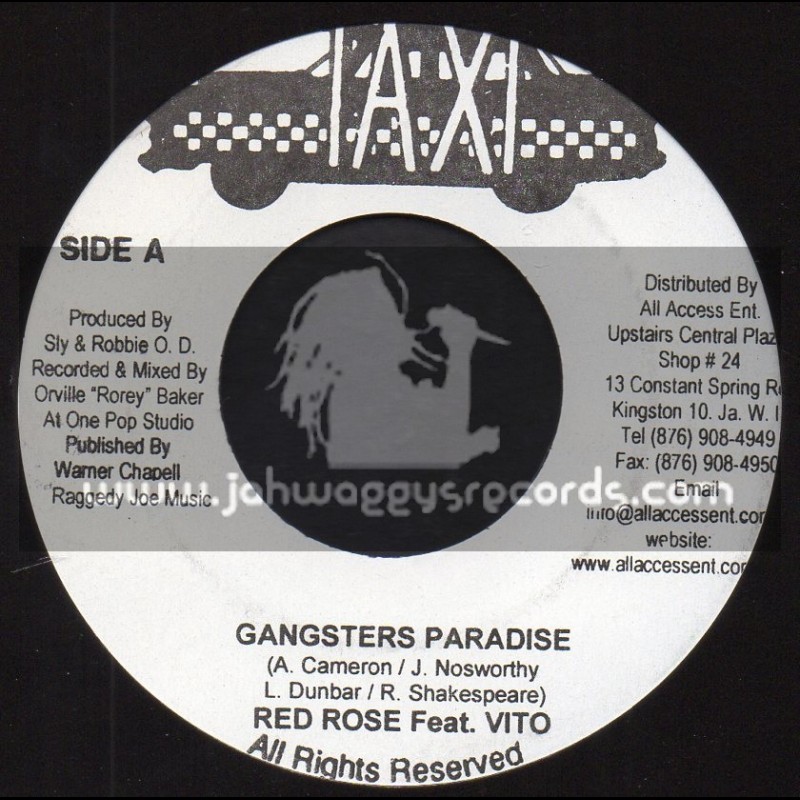 Taxi-7"-Gangsters Paradise / Red Rose Feat. Vito