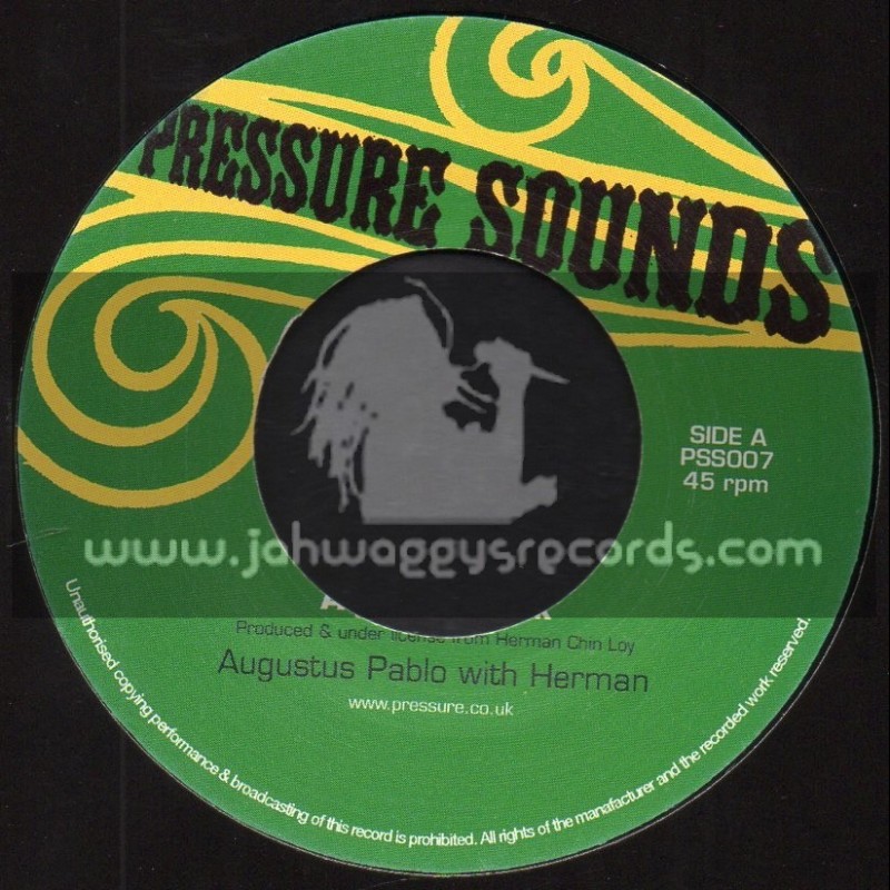 Pressure Sounds-7"-Aquarius Rock / Augustus Pablo With Herman
