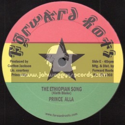 Forward Roots-10"-The Ethiopian Song / Prince Alla + King Of The Road / Prince Alla