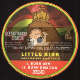 Sir Logie International Records-10"-Burn Dem / Little Kirk