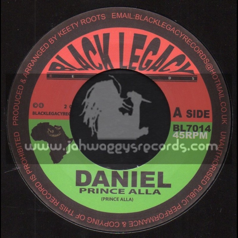 Black Legacy Records-7"-Daniel / Prince Alla + Lions Dub / Keety Roots