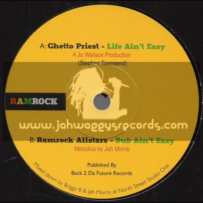 Ramrock-7"-Life Aint Easy / Ghetto Priest + Dub Aint Easy / Ramrock Allstars