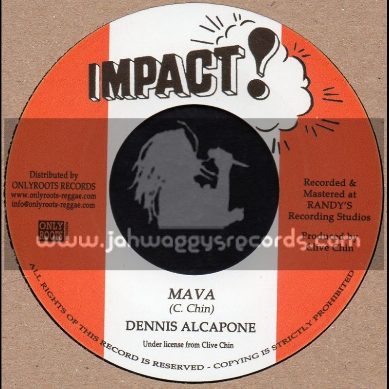 Impact-7"-Mava / Dennis Alcapone + Mava Passion / Impact All Stars