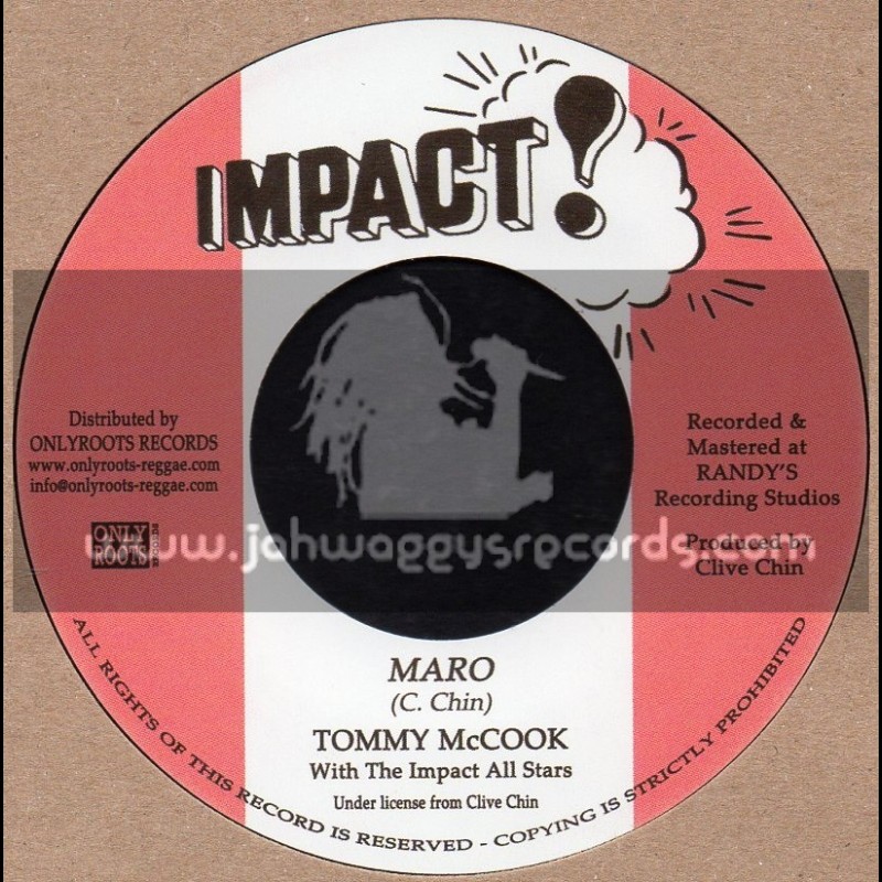 Impact-7"-Maro / Tommy McCook + Jaro / Impact All Stars