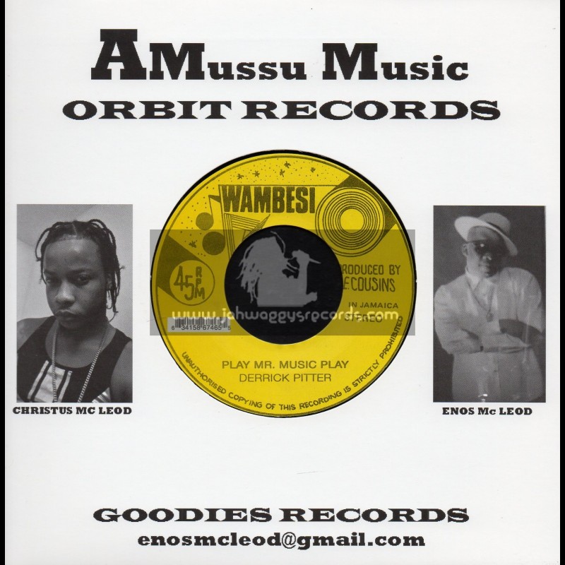 Wambesi-Amussu Music-7"-Play Mr Music Play / Derrick Pitter