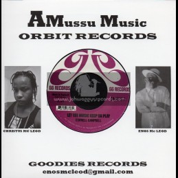 GG Records-Amussu Music-7"-Let The Music Keep On Play / Cornell Campbell