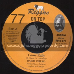 Reggae On Top-7"-77-Come Rally / Barry Dread