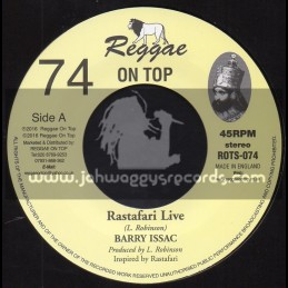 Reggae On Top-7"-74-Rastafari Live / Barry Issac