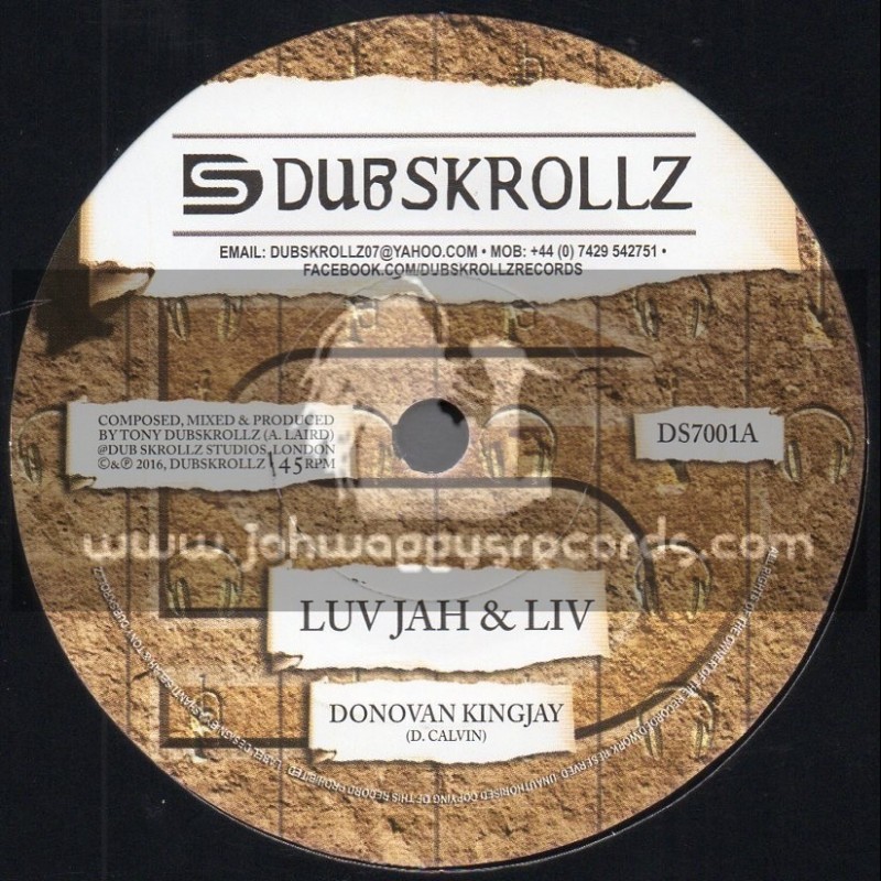 Dubskrollz-7"-Luv Jah And Liv / Donovan Kingjay