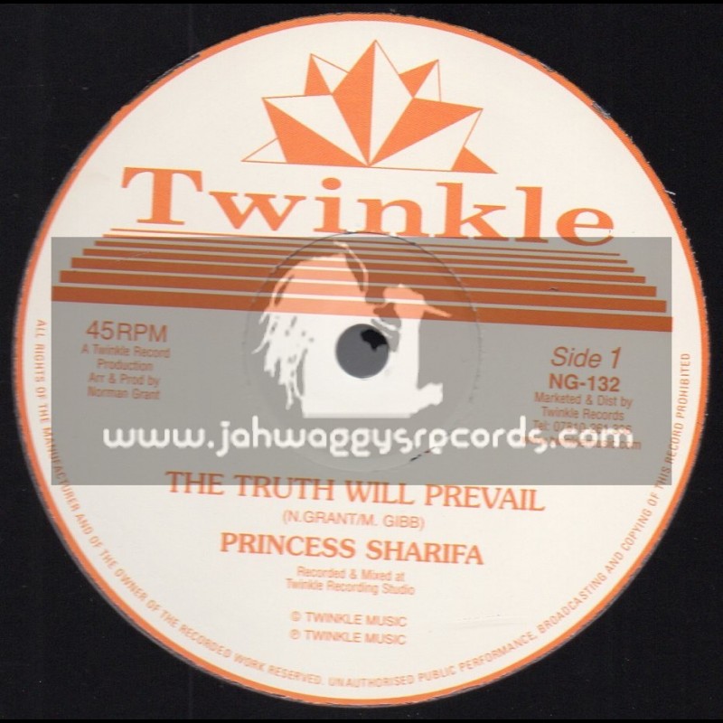 Twinkle-12"-The Truth Will Prevail / Princess Sharifa + A Fi Reach Back A Africa / Princess Sharifa
