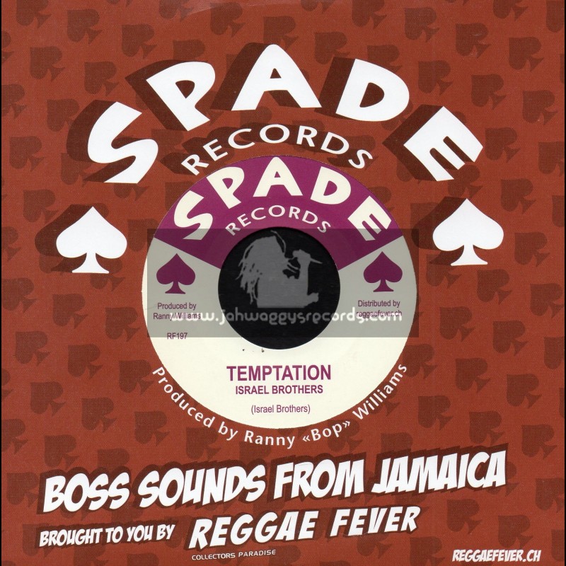 Spade Records-7"-Temptation / Israel Brothers + Days Like These / Imperials