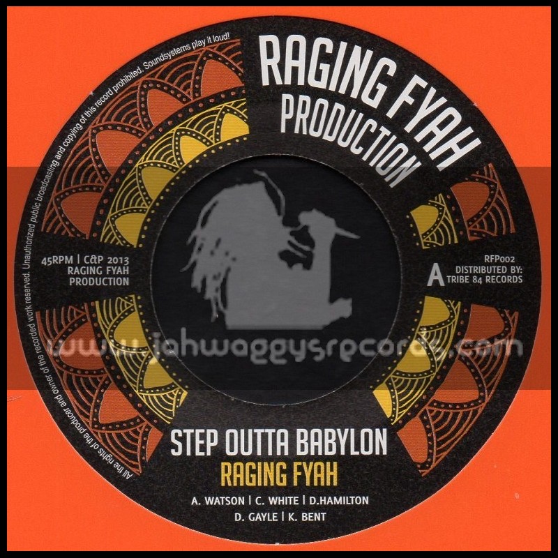 Raging Fyah Production-7"-Step Outer Babylon / Raging Fyah