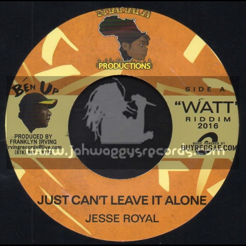 Shamala Productions-7"-Just Cant Leave It Alone / Jesse Royal